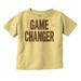 Game Changer First Time Parents Funny Toddler Boy Girl T Shirt Infant Toddler Brisco Brands 12M