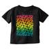 NASA Worm Logo Rainbow Gradient Toddler Boy Girl T Shirt Infant Toddler Brisco Brands 2T