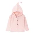 AKAFMK Girls Winter Coats Girls Outerwear Jackets and Coats Rain Coats for Girls Toddler Infant Baby Kids Girls Boys Warm Hooded Coat Outfits Clothes Pink