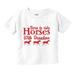 Born To Ride Horses With Grandma Toddler Boy Girl T Shirt Infant Toddler Brisco Brands 18M
