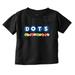 DOTS Original Gumdrops Candy Logo Toddler Boy Girl T Shirt Infant Toddler Brisco Brands 5T