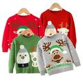 Esaierr 2-7Y Kids Baby Christmas Sweaters Ugly Christmas Sweater for Kids Toddler Unisex Knit Cotton Sweaters Coat Deer Xmas Reindeer Sweaters