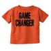 Game Changer First Time Parents Funny Toddler Boy Girl T Shirt Infant Toddler Brisco Brands 3T