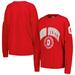 Women's Pressbox Scarlet Ohio State Buckeyes Edith Long Sleeve T-Shirt