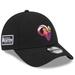 Men's New Era Black Los Angeles Rams 2023 NFL Crucial Catch 9FORTY Adjustable Hat