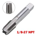 1/8- 27 NPT HSS Taper Pipe Tap Standard High Speed Steel Thread Tap For Maintenance And Repair Tool