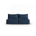 Canapé modulable 3 places en tissu structurel blue jeans