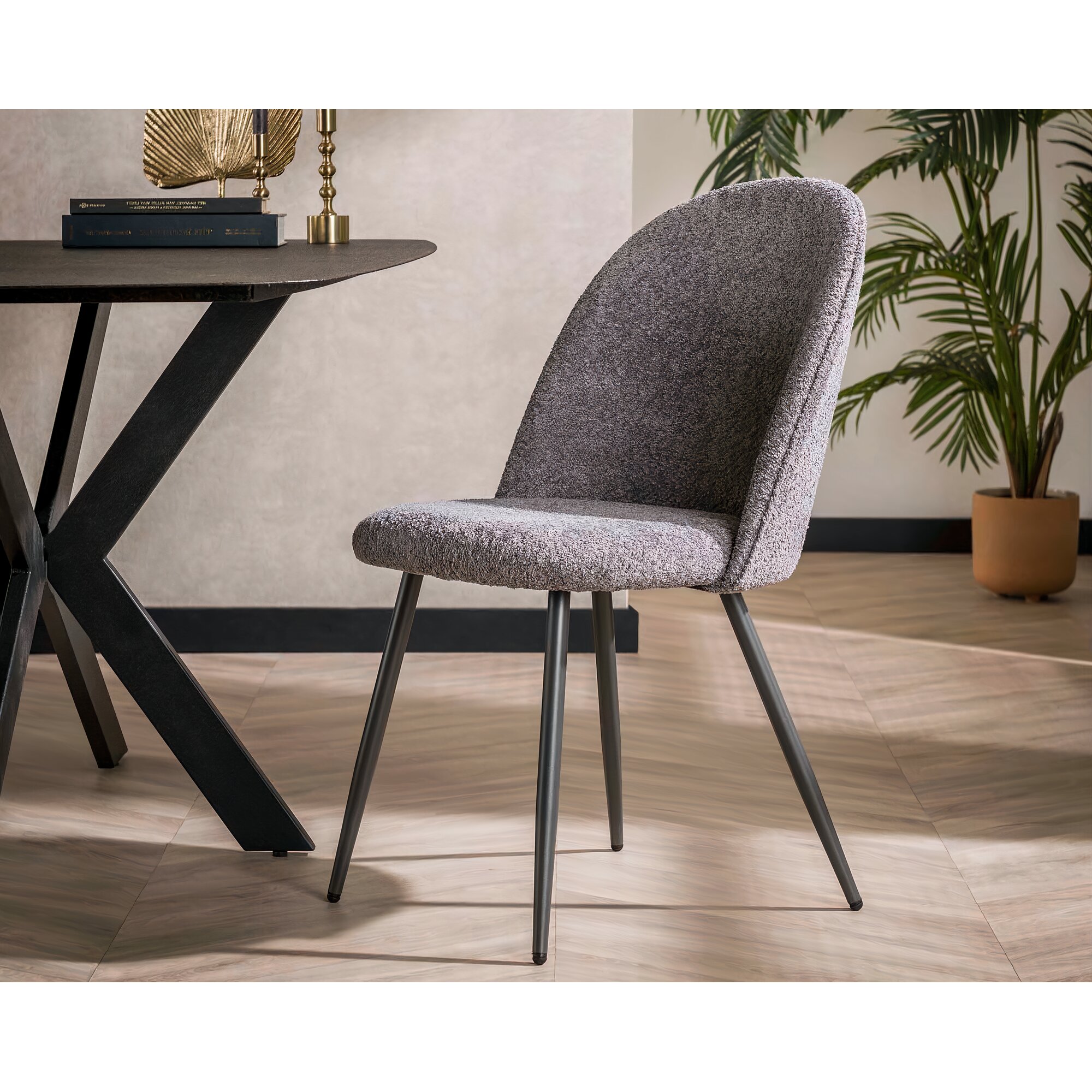 designline »Oucle« Esszimmerstuhl sandfarben