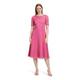 Vera Mont Damen Cocktailkleid mit Spitze,Rose Pink,38