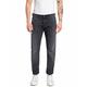 Replay Herren Jeans Grover Straight-Fit mit Stretch, Grau (Dark Grey 097), W29 x L32