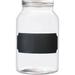 Amici Home Venice Chalkboard Glass Storage Canister