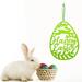 KIHOUT Discount Easter Hanging Eggs Door Decorations Happy Easter Ornaments Favors Supplie