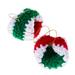 Novica Handmade Festive Circles Crocheted Ornaments (Pair)