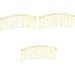 9 pcs wedding hair accessories for women barrettes for women combs for women side hair comb wedding bridal side comb golden hair jewelry Women hair comb Hair comb women headgear