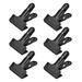 moobody Heavy Duty Spring Metal Clip Photography Backdrop Clamps Background Support Holder with Rubber Protective Pad Photo Studio Photography Accessory Pack of 6pcs