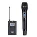 COMICA CVM-WM100H 48-Channel UHF Wireless Handheld Microphone System 328ft / 16level / Real-Time Monitor with Receiver Carry Bag XLR & 3.5mm Output Cable for DSLR Camera Camcorder