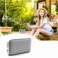 Rdeuod Bluetooth Speaker Small Bluetooth Speakers Portable Wireless Outdoor Mini Speaker For Home Outdoor And Travel 4 Hours Working Time White