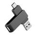 64GB USB C Thumb Drive for Phone External Photo Storage Memory Stick High-Speed Backup 64GB Dual USB3.0 to USB C Flash Drive for Mac pro Samsung Galaxy iPad Pro PC