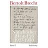 Notizbücher 24 und 25 (1927-1930) / Notizbücher 7 - Bertolt Brecht