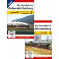 Die Eisenbahn in Baden-Württemberg damals - Teil 1 und Teil 2 im Paket, 2 DVD (DVD) - EK-Verlag