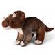 WWF Plüsch 01183 - Triceratops, stehend, Dinosaurier-Kollektion, Plüschtier, 15 cm - Beta Service