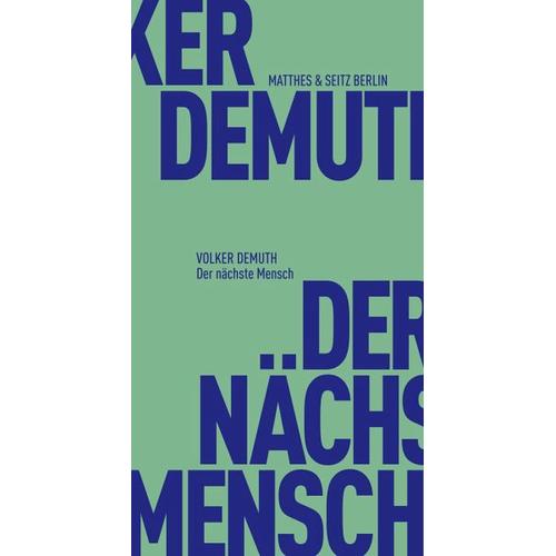 Der nächste Mensch – Volker Demuth