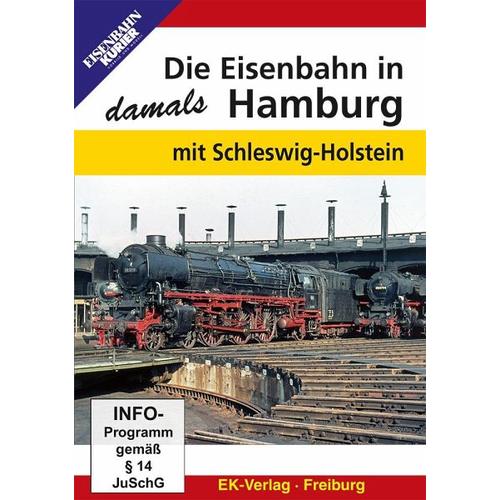Die Eisenbahn in Hamburg - damals, 1 DVD-Video (DVD) - EK-Verlag