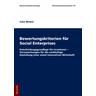 Bewertungskriterien von Social Enterprises - Julia Wetzel