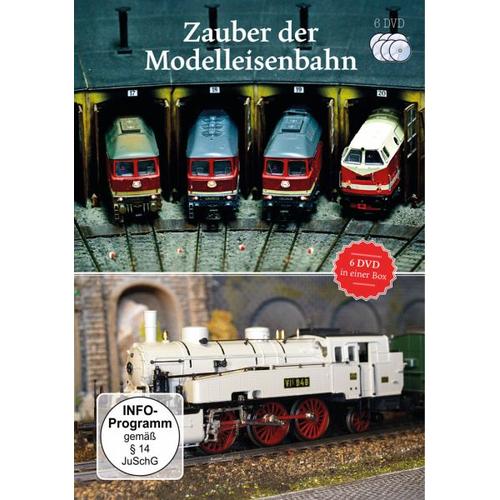 Zauber der Modelleisenbahn, 6 DVD (DVD) - Alpha Eisenbahn Film