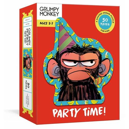 Grumpy Monkey Party Time! Puzzle - Suzanne Lang