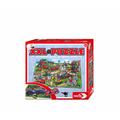 Noris 606032051 - BIG Bobby Car XXL-Puzzle, 2x 64x44cm, 50 Jahre Bobby-Car - Noris Spiele / Simba Toys