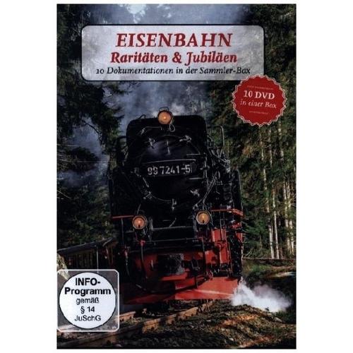 Eisenbahn: Raritäten & Jubiläen, 10 DVD (DVD) - Alpha Eisenbahn Film