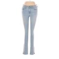 FRAME Denim Jeans - Mid/Reg Rise: Blue Bottoms - Women's Size 29