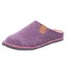 Pantoffel ROHDE "LUCCA", Damen, Gr. 38, lila, Filz, meliert, klassisch, Schuhe, Clog, Hausschuh, Homeslipper in melierter Optik
