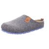 Pantoffel ROHDE "NAPOLI-H", Herren, Gr. 46, grau (grau, meliert), Filz, klassisch, Schuhe, Clog, Hausschuh, Homeslipper mit herausnehmbarer Innensohle