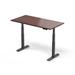 Millwood Pines Pugsley Height Adjustable Standing Desk Wood/Metal in White/Black | 72 W x 24 D in | Wayfair 7351AB50AF5548D9835232B83185E5B5