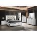 Everly Quinn Ceri Platform 5 Piece Bedroom Set in White | Queen | Wayfair A232BBDF1CBF4F388644A130B5F83CA0