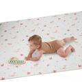 Bubzi Co Non Toxic Baby Play Mat | Padded Tummy Time Mat for Babies Learning to Walk or Crawl | Thick Foam Nursery Rug or Playroom Rug for Toddler | Waterproof Early Development Playmat for Floor