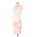 sexy mama maternity Casual Dress: Pink Dresses - New - Women's Size 3