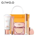 O.TWO.O 6pcs Makeup Set Face Primer Liquid Concealer Sunscreen Whitening Sunblock SPF30+ Setting