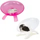 Pet Hamster Running Wheel Mute Flying Saucer Steel Axle Wheel Running Disc Toys Cage Small Animal