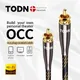 TODN Audio Cable Male to Male 75Ω Premium SPDIF Coaxial RCA Cable for Sound Bar CD DVD Digital TV