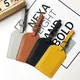 1PC Portable PU Leather Luggage Tag Suitcase Identifier Label Baggage Boarding Bag Tag Name ID