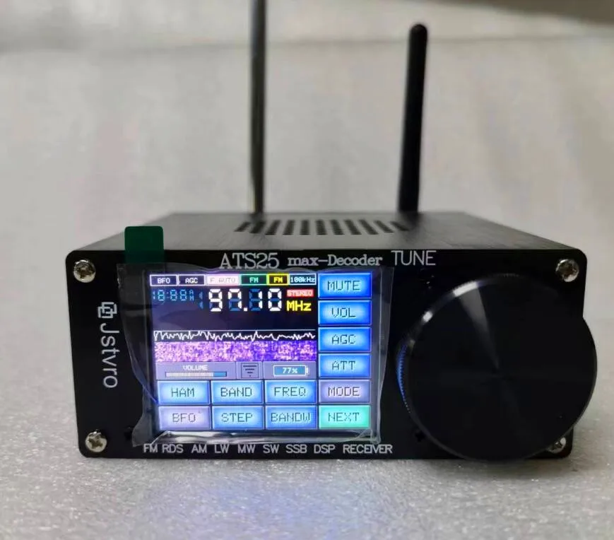 4.16 Offizieller registrierter Code ATS25 Max Decoder Si4732 Vollband-Radioempfänger FM RDS AM LW MW SW SSB DSP-Empfänger ATS 25 Image