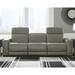 Signature Design by Ashley Correze Gray 3-Piece Power Reclining Sofa - 116.5"W x 41"D x 33.25"H