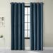 Thermaplus Navar Total Blackout Woven Faux Suede Curtain Panel