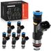A-Premium Fuel Injectors Compatible with Infiniti FX35 2005-2008 G35 2004-2007 M35 2006-2008 & Nissan 350Z 2005-2006 Murano 2004-2007 V6 3.5L Replace# 0280158042 16600CD701