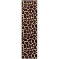 giraffe tall order area rug animal print area rug indoor area rug runner rug home decor rug perfect for living room hallway 3 x 30