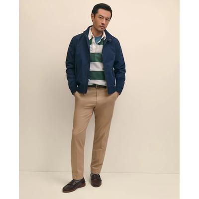 Brooks Brothers Men's Slim Fit Stretch Cotton Advantage Chino Pants | Dark Khaki | Size 31 32