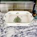 Spode Christmas Tree Rectangular Handled Dish - 12 by 9-inches